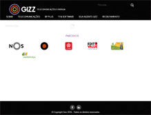 Tablet Screenshot of gizz.pt